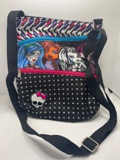 Monster High Crossbody Purse Bag 2013 Multicolor Adjustable Strap Girls