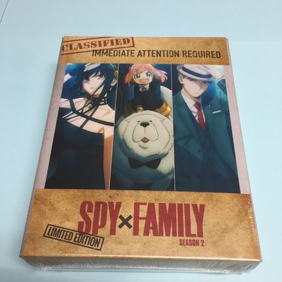 BRAND NEW Spy x Family Season 2 Two Special Limited Edition Box Set Blu-Ray DVD