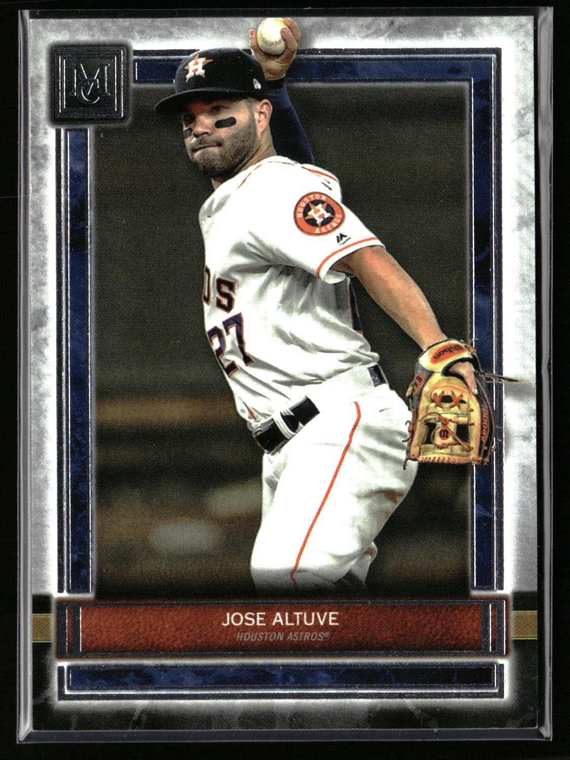Jose Altuve 2020 Topps Museum Collection #97 Houston Astros