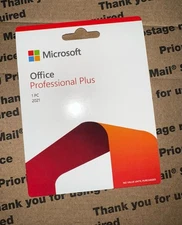 Microsoft Office Professional Plus 2021 1 PC New retail lifetime genuine