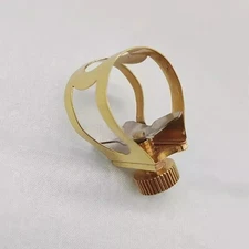 Handmade Stainless Steel Alto Saxophone Ligature for Metal Mouthpiece