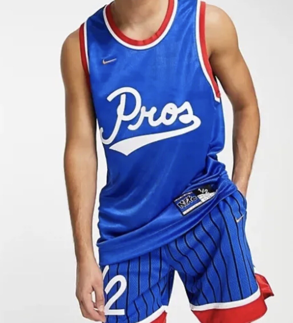 Nike Men Dri-Fit Lil Penny 1/2 Cent Pro Basketball Jersey