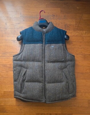 Timberland Harris Tweed Gänsedaunenweste, Größe S
