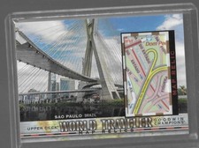 2019 Upper Deck Goodwin Champions Sao Paulo Brazil Map Relics SP!!