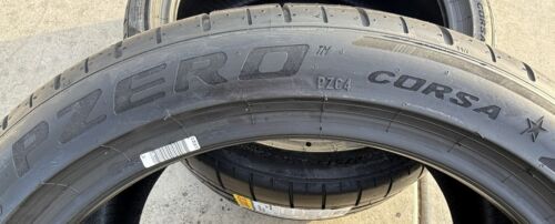 TWO BRAND NEW 275/35ZR19 Pirelli P Zero Corsa PZC4 Tires Like Michelin Cup 2 - Picture 6 of 12