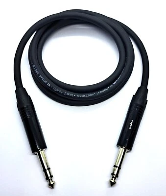 KABELBETRIEB Cable Jack-Jack Estéreo 6,3mm Simétrico Apantallado vers. Longitudes