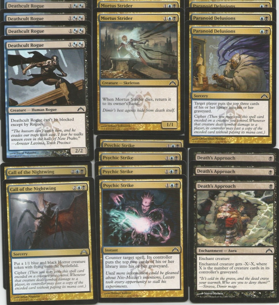 best black mill cards mtg Blue Black Mill Deck - Mind Grind - MTG Magic the Gathering - Ready to  Play!!!