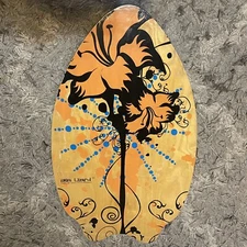 Skim Lizard JGR Copa 40 x 20 Wood Skim Board 2009 Abstract