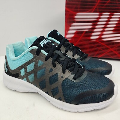 FILA Fantom Girl's Youth Size 13 Dark/Light Blue Athletic Sneaker