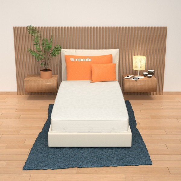 Materasso Singolo 80X200, Alto 14 Cm - In Aloe Vera, Waterfoam | Plus H14-image