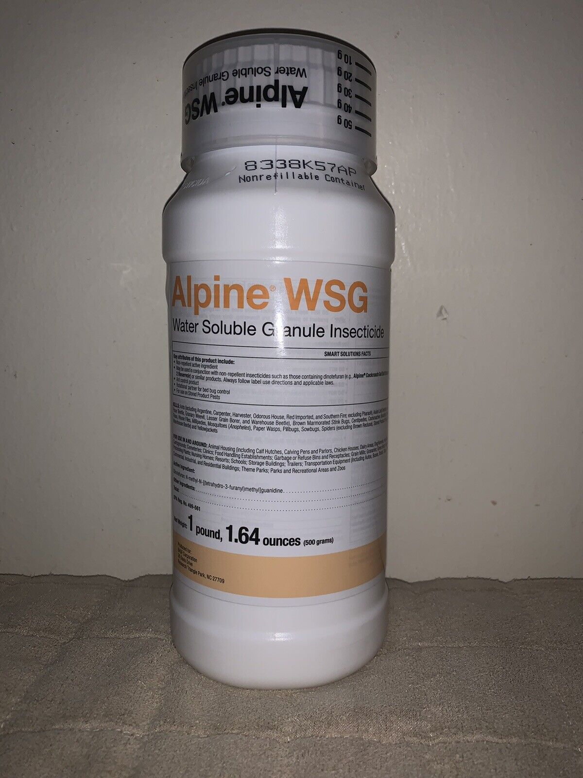 Alpine WSG Water Soluble Granule Insecticide 500g Ant Flea Bed Bug Roach Control