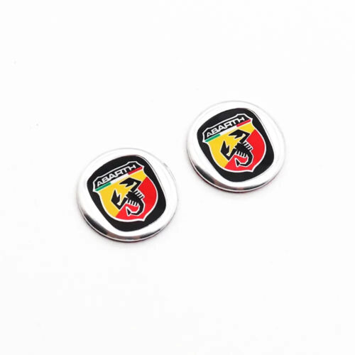 Logo Chiave 14mm per Fiat Abarth 500 595 695 Punto Panda - Imagen 2 de 4