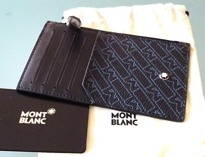 Montblanc MEISTERSTÜCK GELDBÖRSE MONOGRAM M, mit Münzfach 5CC, wirkt unbenutzt