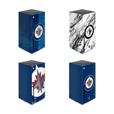 OFFICIAL NHL WINNIPEG JETS VINYL STICKER SKIN DECAL FOR XBOX SERIES X CONSOLE