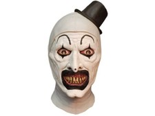 Art The Clown Mask Terrifier Halloween Haunted House Circus Evil Prop Costume