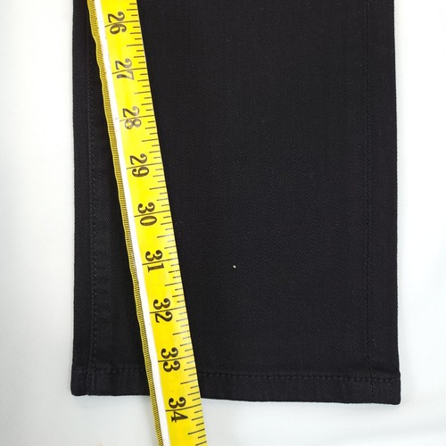 DL1961 Russell Slim Straight Black Denim Pants Men 29 x 34 Jeans 5 Pocket - Picture 5 of 12