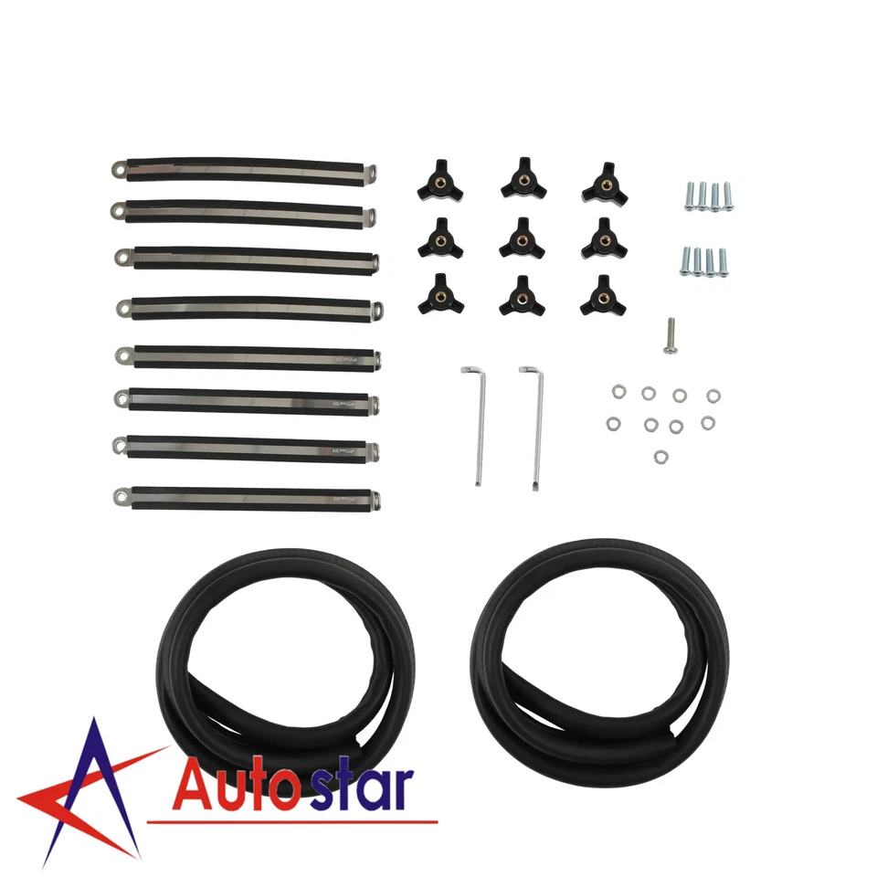 Parabrisas ventilado 1/4"" policarbonato para KUBOTA RTV900 XT/XTG MAX-FLO Foto 2 de 4