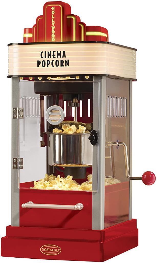 Machine À Pop-Corn Rétro Avec Circulation D'Air Chaud, Pop-Corn À Une