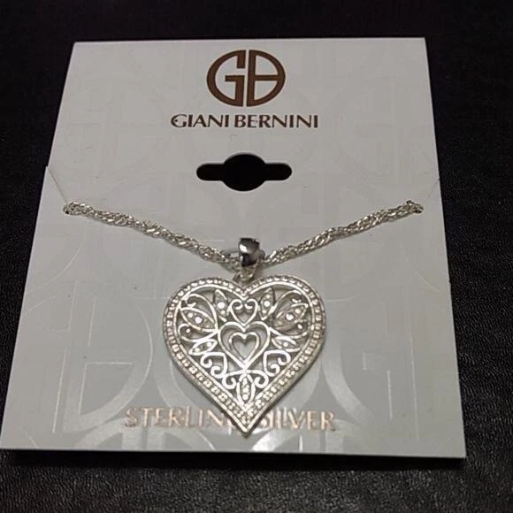 Giani bernini on sale heart necklace