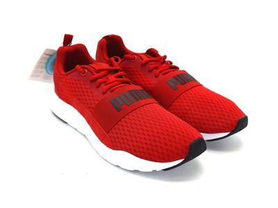 puma wired sneakers red