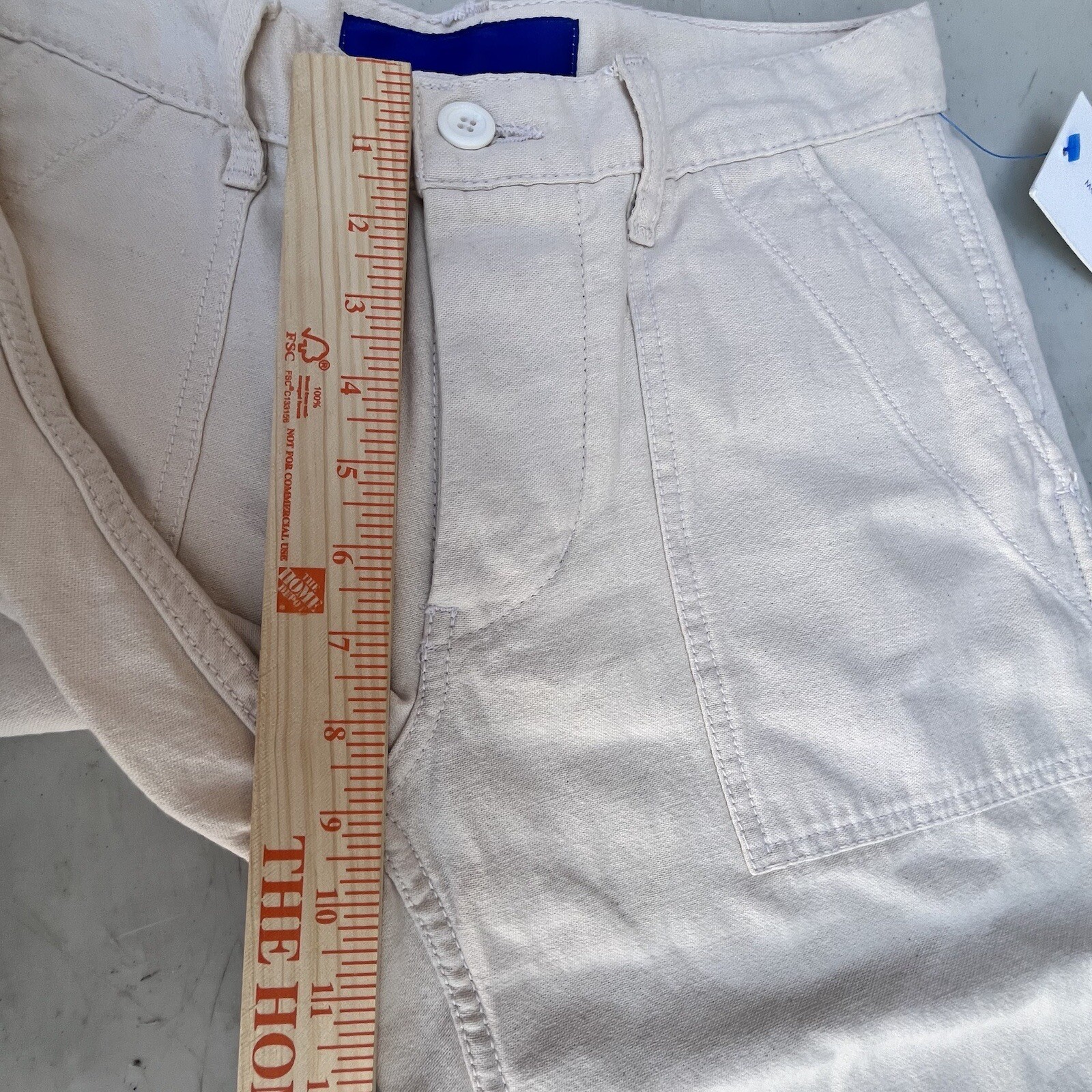 MOTHER Carolyn Murphy Jeans Women - 26 Cream A Limited-edition  Sty 10786-1172