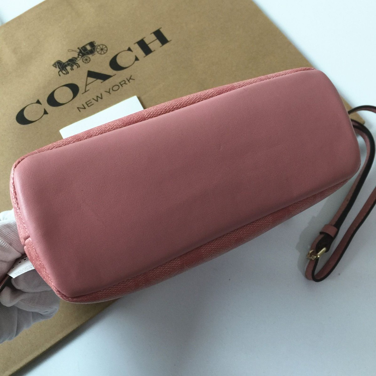 Coach Nora Kisslock Crossbody Bag, Small - Candy Pink for