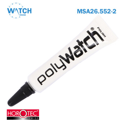 MSA26.552-2 Horotec Polywatch Polishing Paste for Scraped Plastic Watch Glasses.