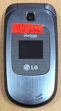 LG Revere 2 II VN150S - Gray and Black  Verizon  Cellular Flip Phone - No Back