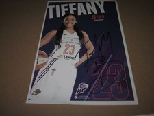TIFFANY BIAS SIGNED AUTOGRAPHED 2014 PHOENIX MERCURY 5X8 TEAM ISSUE PHOTO #B1