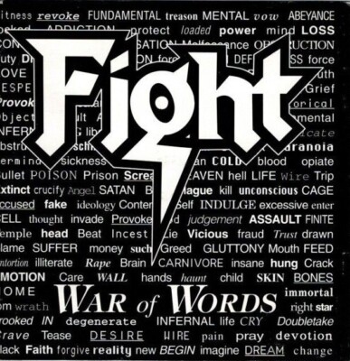 FIGHT - The War of Words (CD 1993) 74645737225| eBay