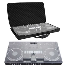 Headliner HL12005 Padded Case and Decksaver Cover to fit Pioneer DJ DDJ-REV7 ...