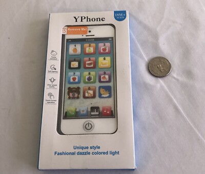 Kids Smart Touchscreen Phone Educational Learning Play Phone Toys + Charger