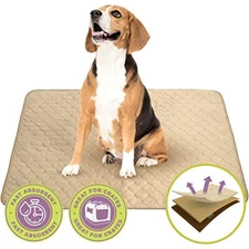 Zampa Pets Washable Pee Pads for Dogs Rectangle - Pet Food Mat