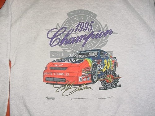 Jeff Gordon 1995 Cup champion extra large XL heavyweight sweatshirt NEW - Picture 6 of 6
