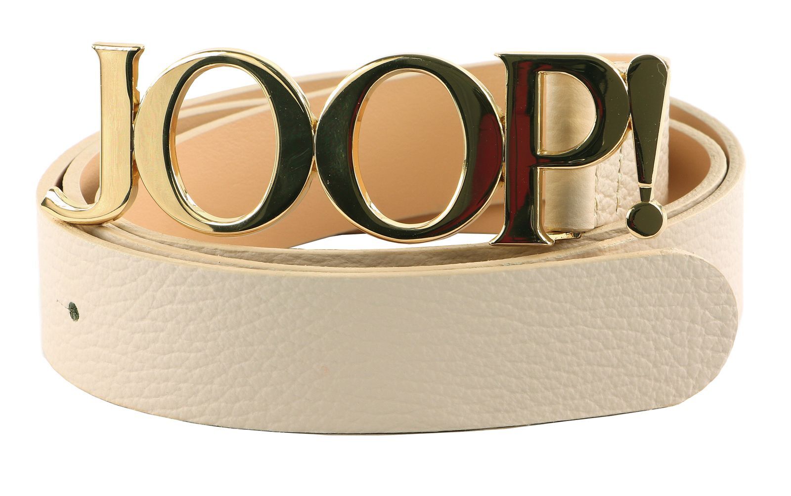 JOOP! belt 3,0 CM Women's Cow Leather Belt W90 Cream