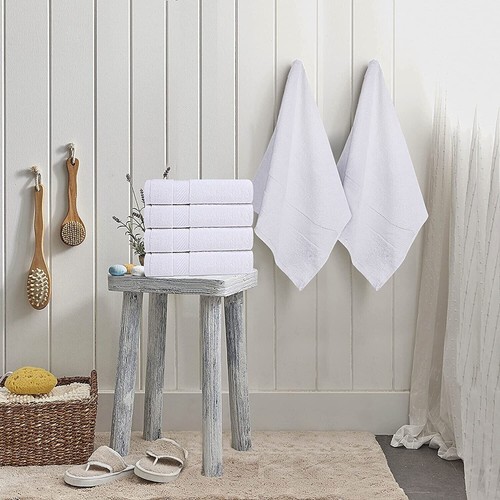 Juego De Toallas De Algodon Para Baño GYM Pelo - Cotton Bath Towels Pool Gym 6Pc - Picture 3 of 8