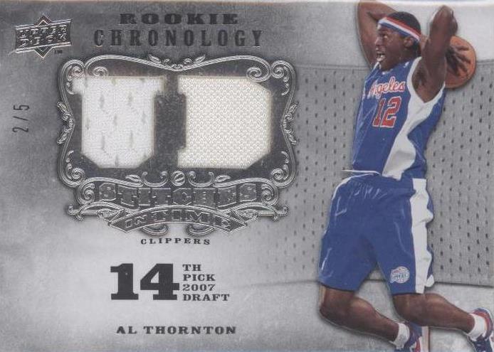 2007-08 Upper Deck Chronology - Al Thornton #SIT-AT - 1 of 2