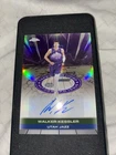 2025-26 Topps Chrome Walker Kessler Utah Jazz Autograph Purple Refractor /75