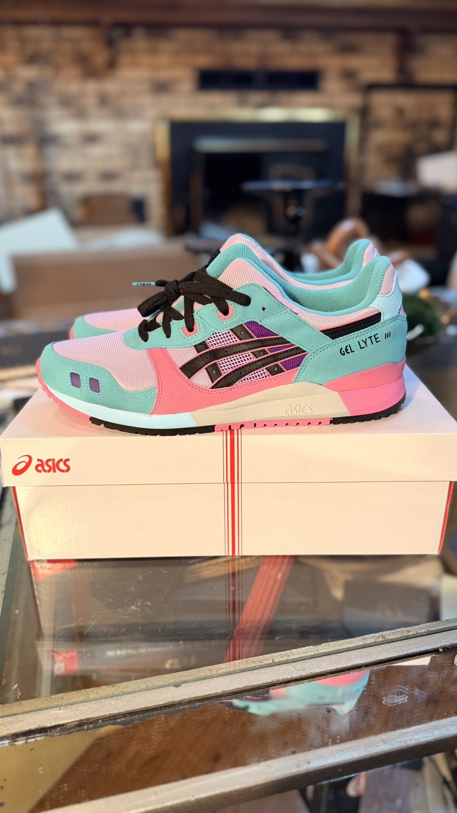 ASICS GEL-LYTE III OG 1201A051-500 Lilac Tech Dragon  Men sz 11.5/Wmns 13 