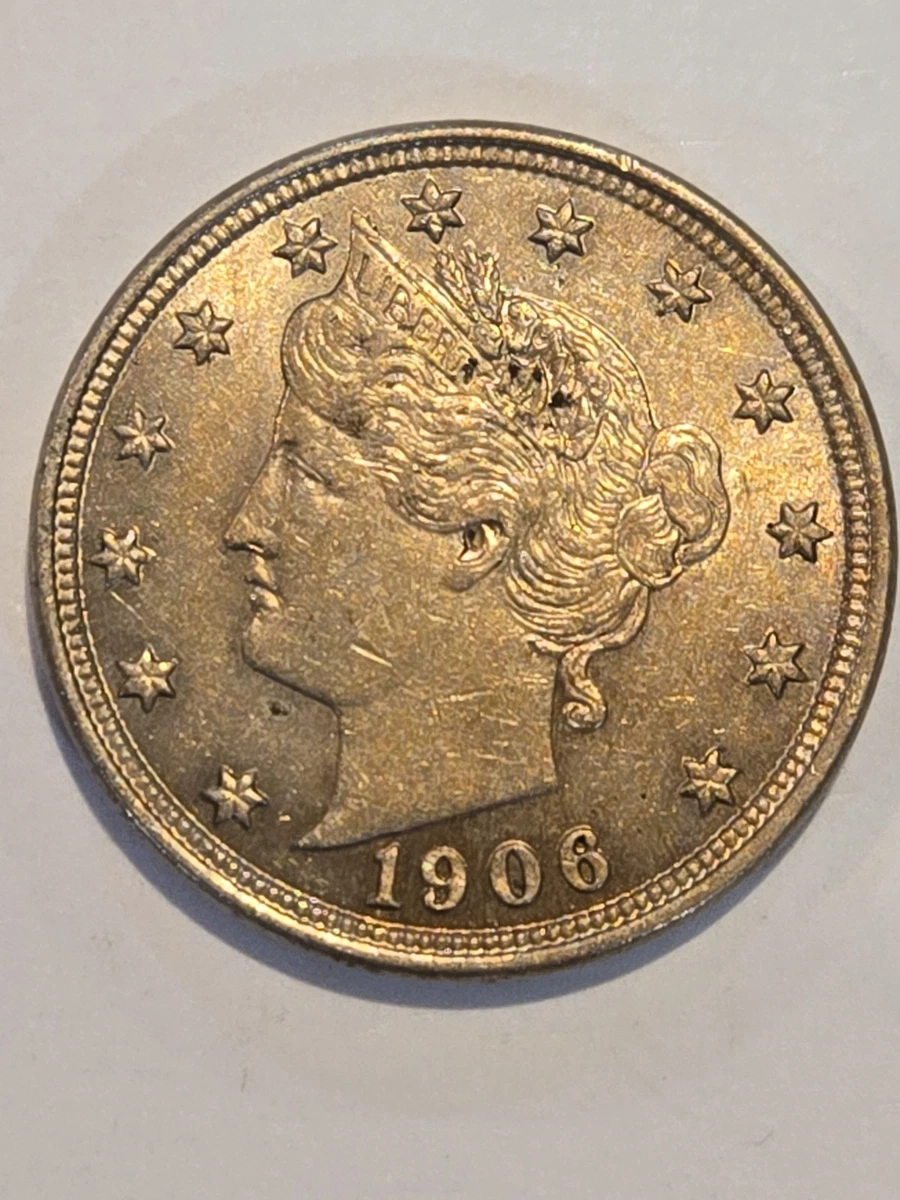 1906 Year US Liberty Nickels (1883-1913) for sale | eBay