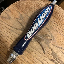Bud Light 11.5 in Vtg Beer Tap Handle