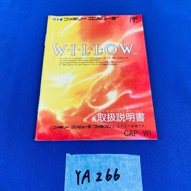 ◇YA266 WILLOW With Box Nintendo Family computer FC NES Japan Game Tested Work