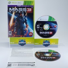 Mass Effect 3 CIB W/ Manual - Xbox 360
