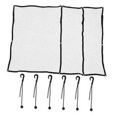  Heavy Duty Bungee Cargo Net for Pickup Truck Bed, 6.5' x 4.5' Stretches to 