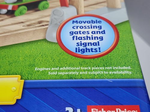 Thomas &Friends Wooden Railway Train KNAPFORD STATION w/ flashing signal lights - Picture 11 of 11
