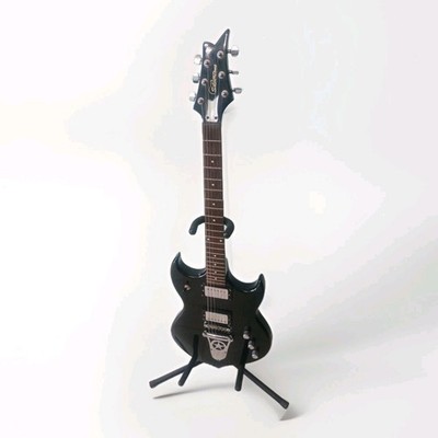Silvertone Paul Stanley Sovereign Special Signature Electric Guitar KISS Black