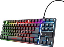 Image of Trust Gaming TKL Keyboard with UK Layout GXT 833 Thado - Compact Tenkeyless Des