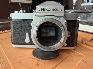 *EXC* Nikon Nikomat FTN Silver SLR 35mm Film Camera Body Only 