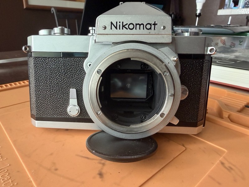 *EXC* Nikon Nikomat FTN Silver SLR 35mm Film Camera Body Only 
