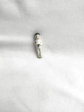 Antique German All Bisque Tiny 1" Frozen Charlotte DOLL TOY Dollhouse Miniature